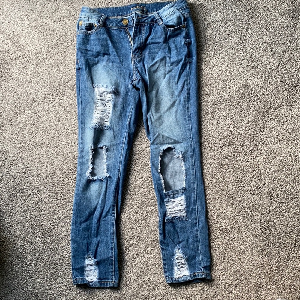 High Rise Ankle Jeggings